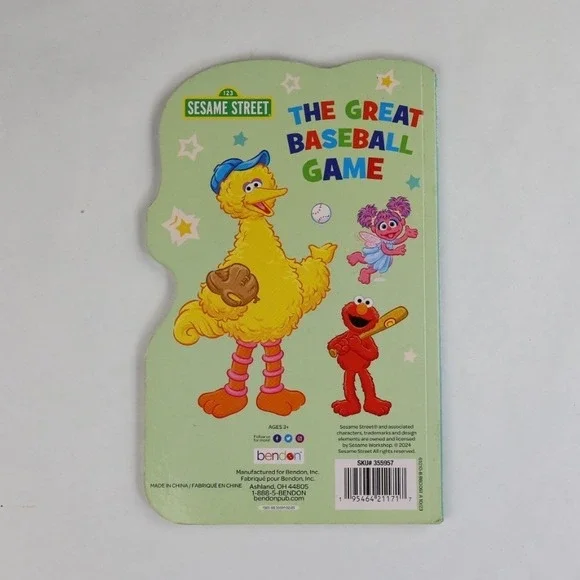 Sesame Street | Other | Sesame Street The Great Baseball Game Shaped ...